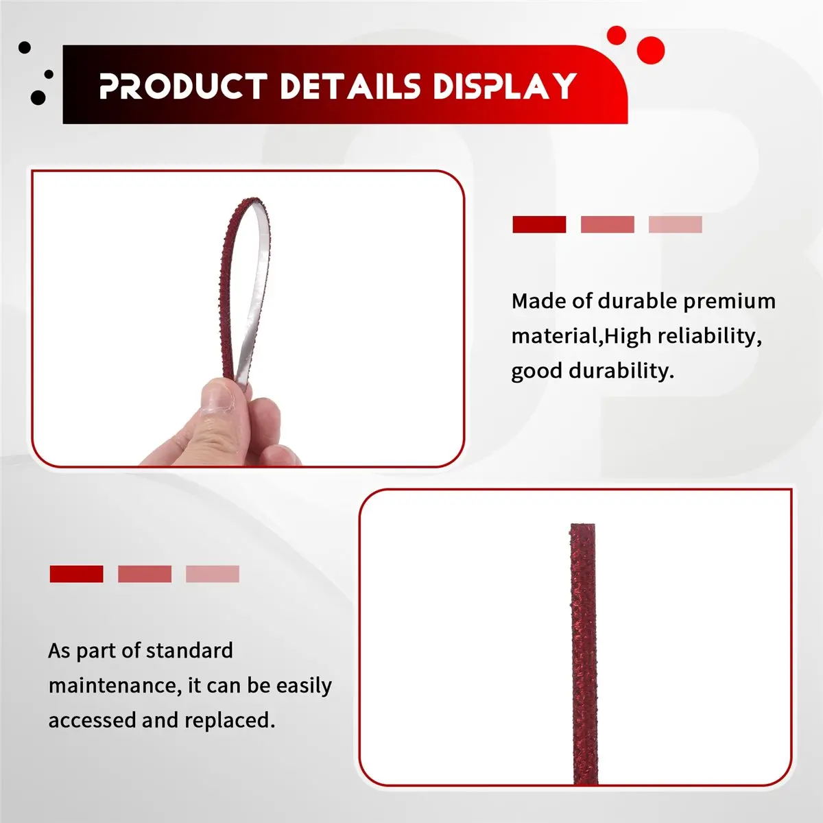 ABKB Suitable for Vacuum Cleaner Mite Removal Brush Bottom Electrostatic Velvet Line