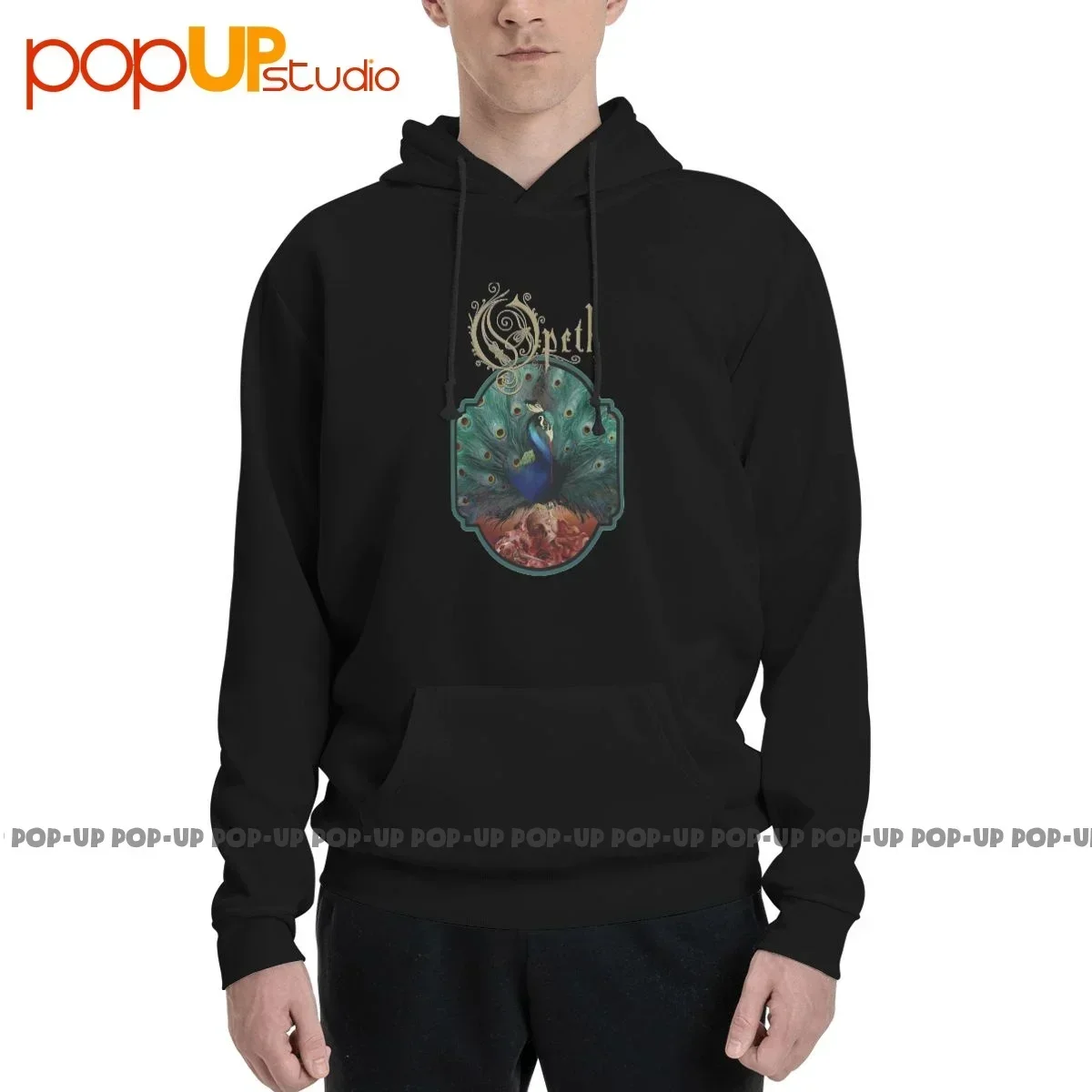 Opeth Sorceress Heavy Metal Hoodie Sweatshirts Hoodies Rare Trend Splicing Hot Selling