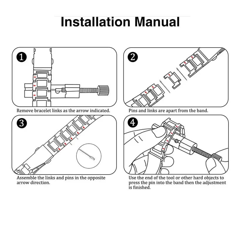 Ремешок для Samsung Galaxy Watch 5 4 40 мм 44 мм Pro 45 мм, металлический браслет для Gear s3 active 2, Huawei GT, 22 мм 20 мм