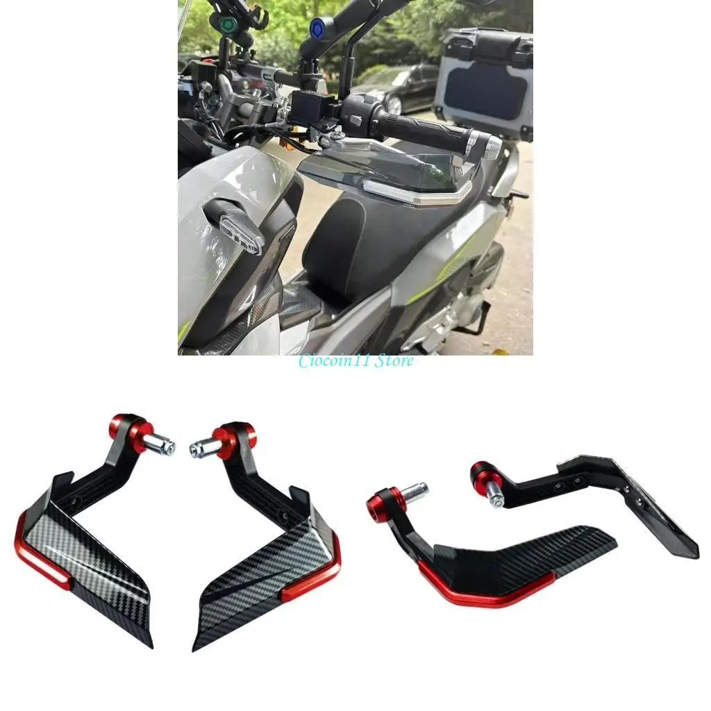 

Y1UB 1 Pair Handlebar Hand Guard Motorcycle Handguard Windshield