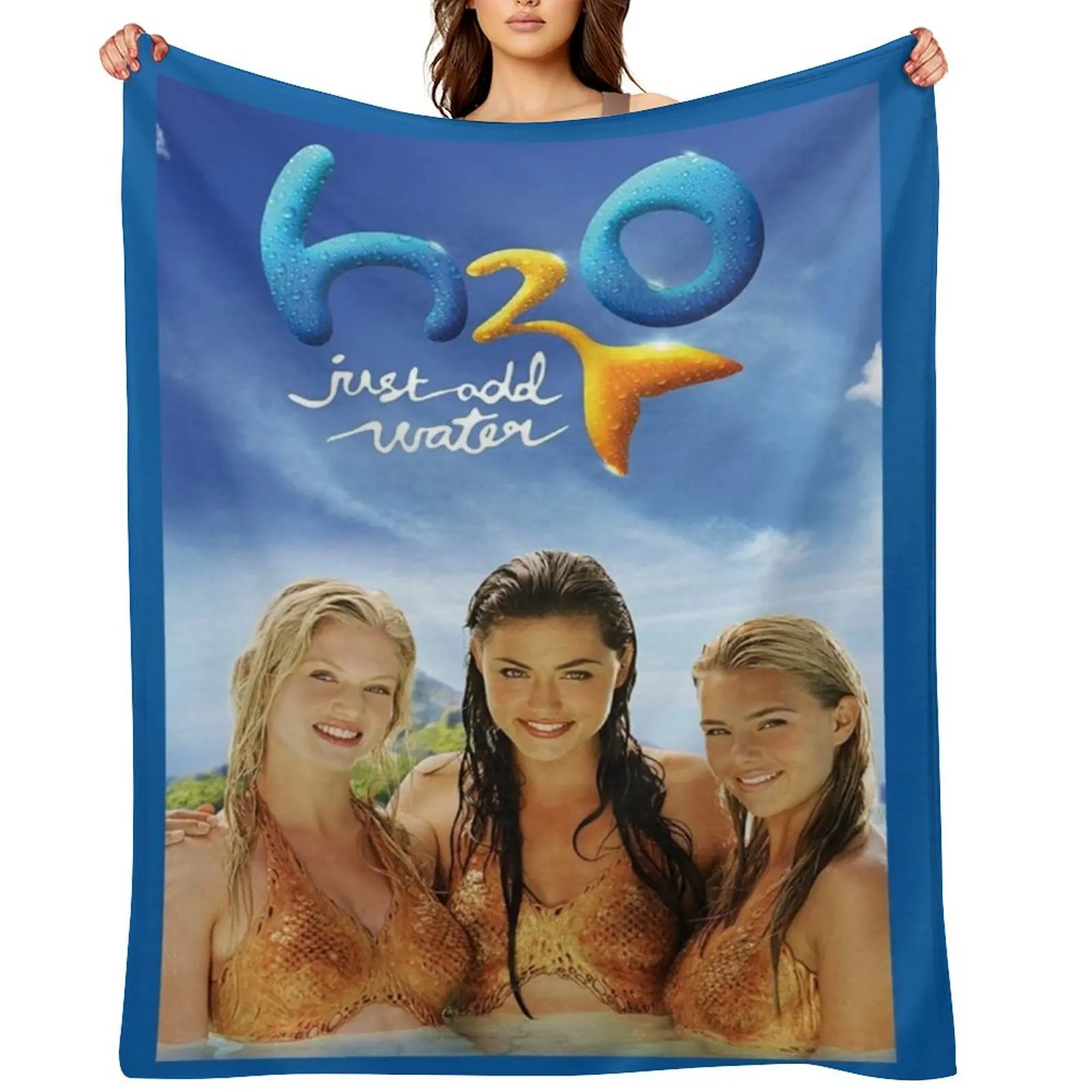 

H2O Just Add Water Throw Blanket Winter beds Luxury Throw Decorative Sofas Thermal Blankets