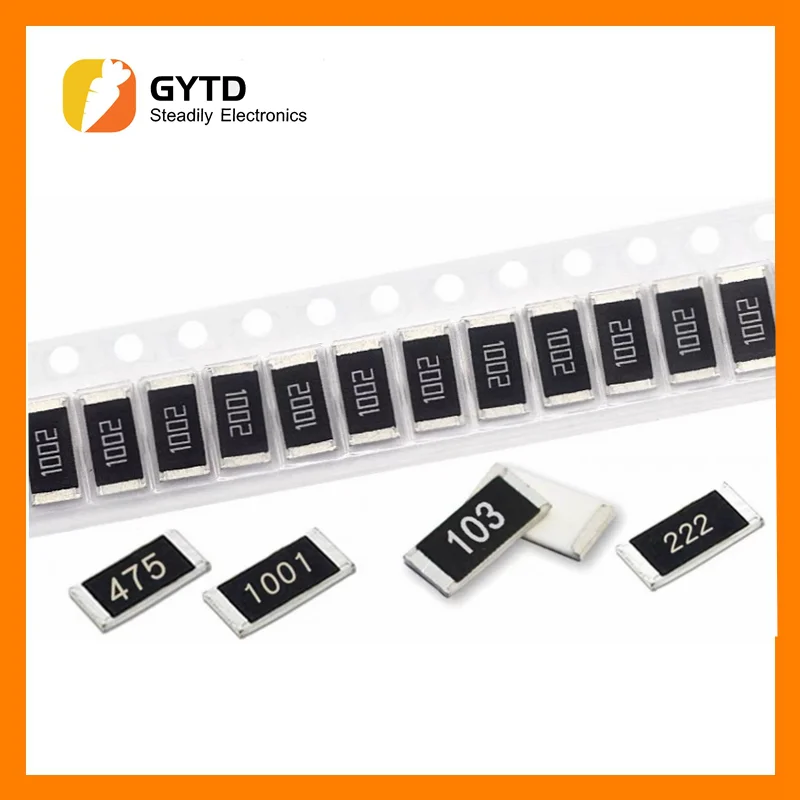 

100pcs 2512 5% 1W SMD Chip Resistor resistors 0R - 10M 0 10 100 220 470 ohm 10R 100R 220R 470R 1K 2.2K 4.7K 10K 100K 220K 1M