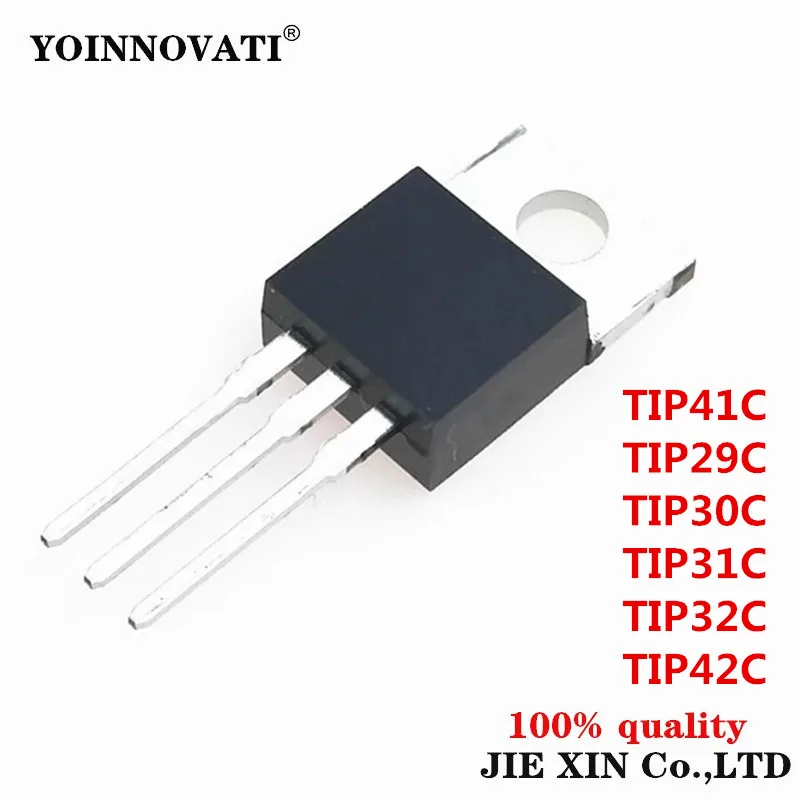 20PCS TIP29C TIP31C TIP32C TIP41C TIP42C Transistor 220 module TO220 TIP31 TIP32 TIP41 TIP42 TIP30C TIP29 TIP30 module Wholesale