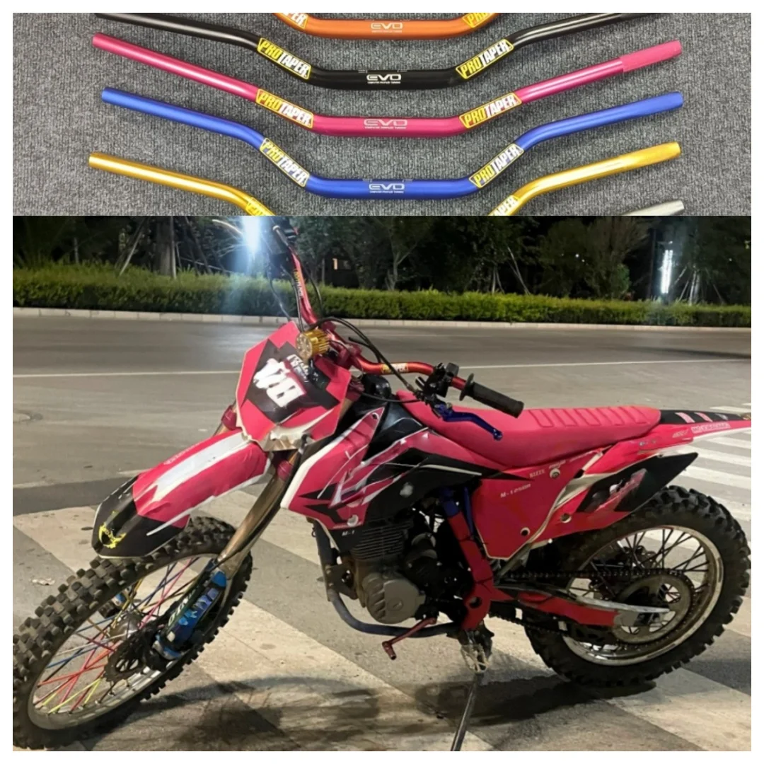 العالمي للدراجات النارية المقود برو تفتق 1-1/8 "الدراجة الترابية موتوكروس مقبض القضبان ل KTM هوندا كاواساكي Husqvarna سوزوكي ياماها