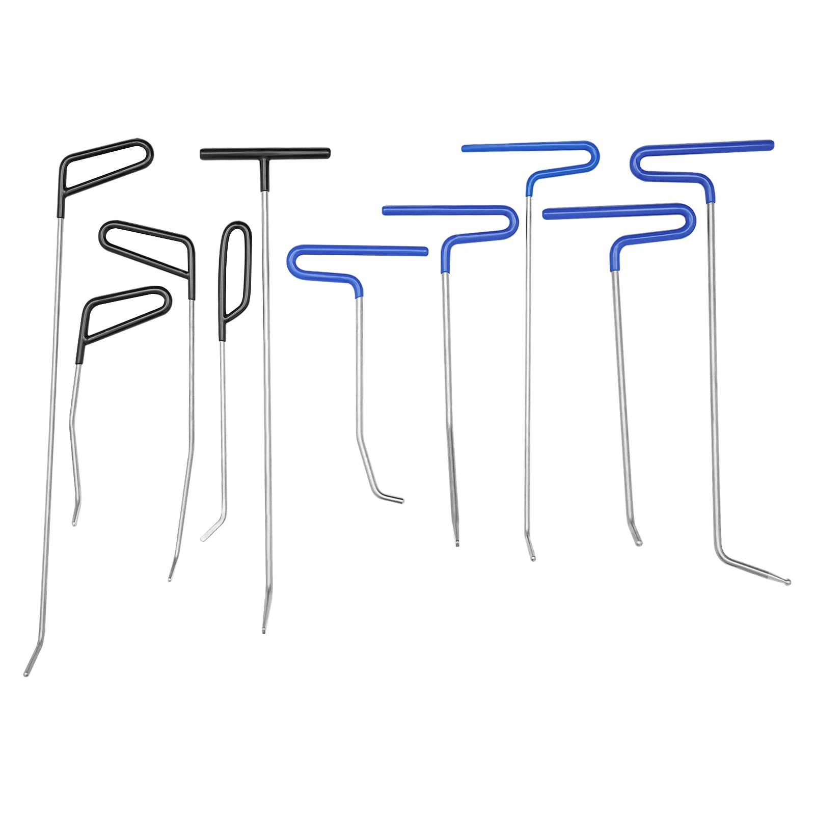 

10PCS Dent Repair Rods Kit Paintless Dent Removal Rods Auto Body Dent Repair Hook Rods Repair for Car Motorcycle Metal Plates