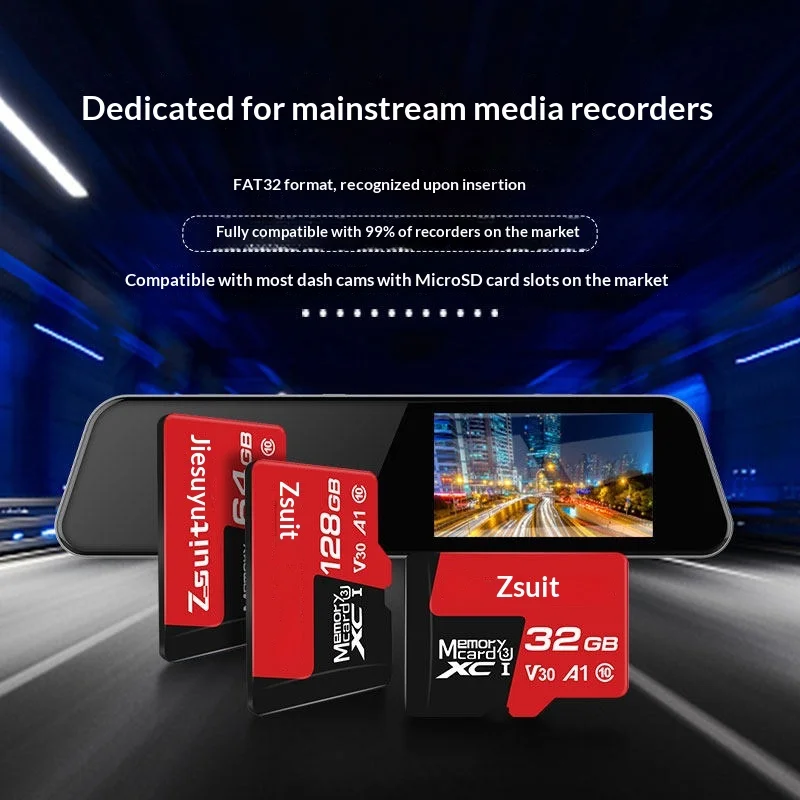 High-speed and Large-capacity Tf Memory Card Mobile Phone Monitoring Car Driving Recorder Universal Memory Card