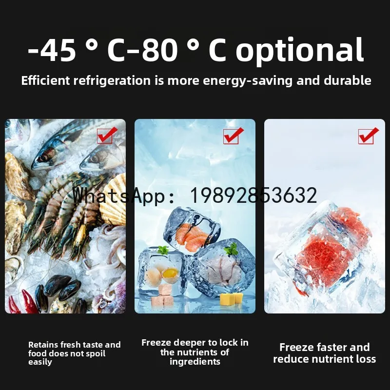 TQH Quick Freezer Commercial Air Cooling -45 Degree Sea Cucumber Tray Freezing Quick Freezer Freezer