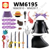 WM6195 Building Blocks Action Figure WM2810 WM2811 WM2812 WM2813 WM2814 WM2815 WM2816 WM2817 Brick Accessorie Adult Children Toy