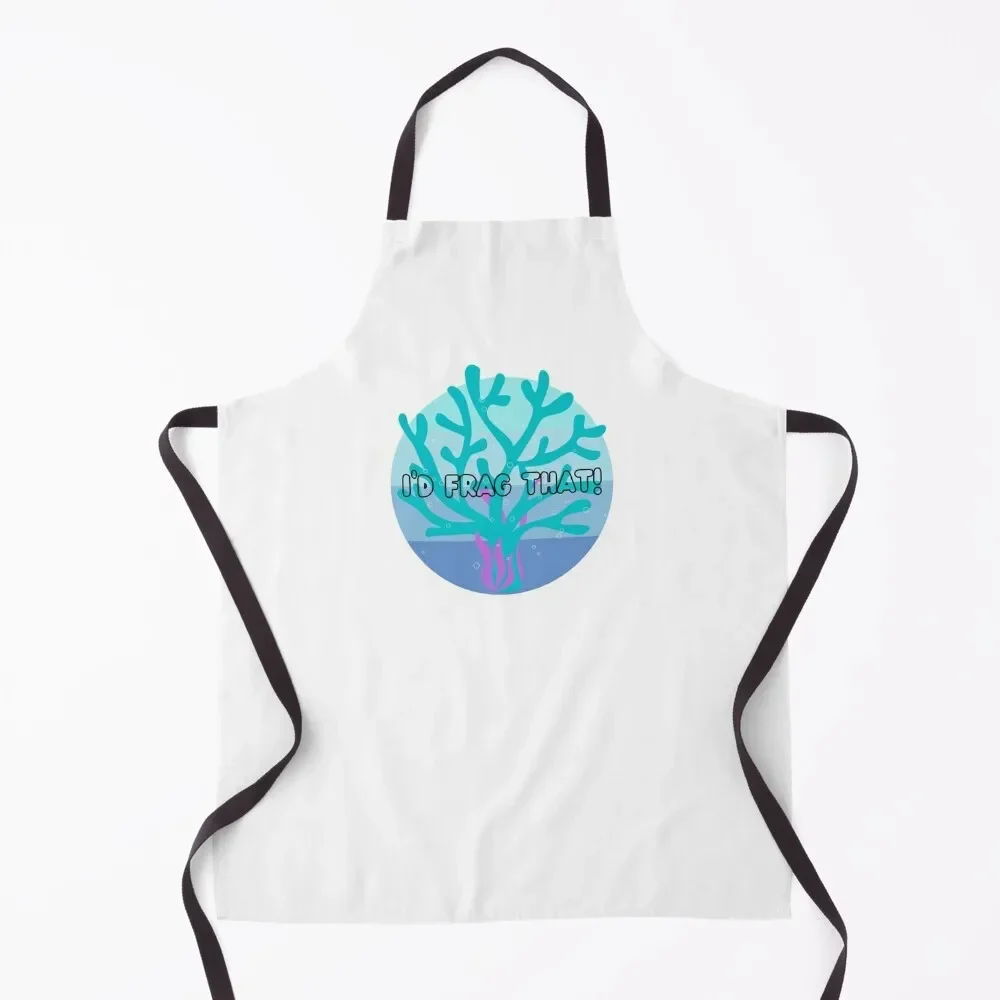 

I'd Frag That! Apron Kitchen And Household Goods Things For The Kitchen For Man Haircut Apron