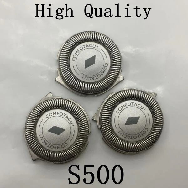 3Pcs S500 Replacement head sh30 sh50 sh50/52 SH30/52 S1000  s3000 razor blade for philips shaver S510 S511 S512 S520 S530 S531