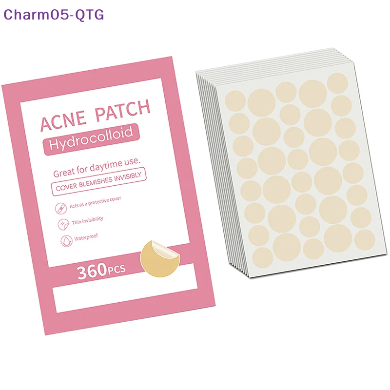 

Новинка, 360 шт., патчи для удаления прыщей, невидимые наклейки для ухода за кожей, консилер, лечение пятен на лице, инструменты для макияжа для ухода за прыщами