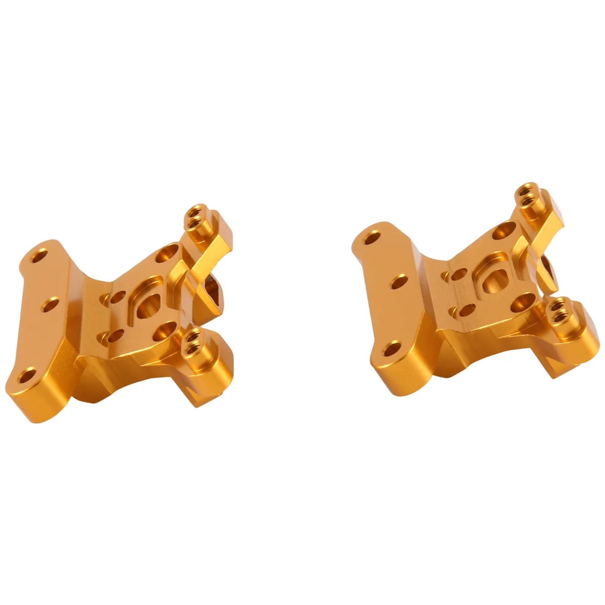 

Vn9-OmSuitable for SCY1/16 Remote Control Car Parts and Accessories 6061 Aluminum Upgrade Front and Rear Bracket