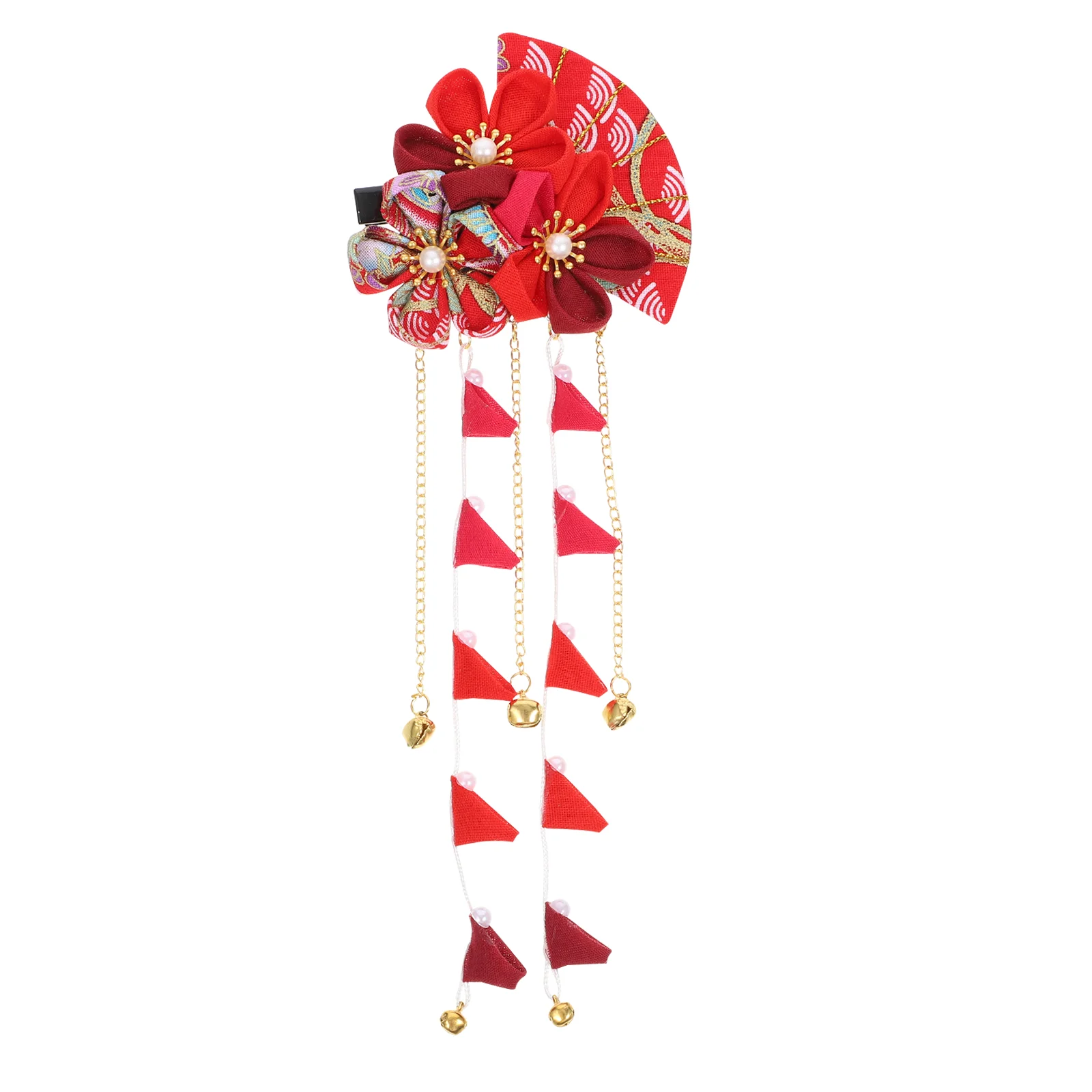 

Tassel Hair Clip Classical Hairpin Wedding Headdress Flower Hairpins Women Dining Table Attractive Bride Daily Accessory