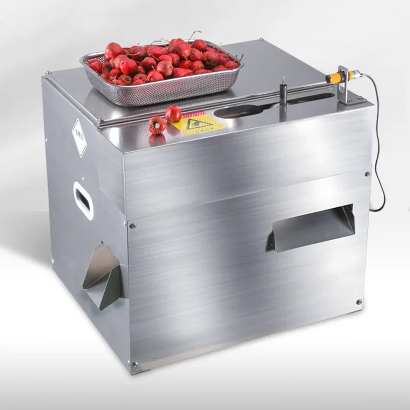 Fully Automatic Hawthorn Pitting Machine—Essential for Making Candied Hawthorns on A Stick—Automatic Sensing, (Customized)