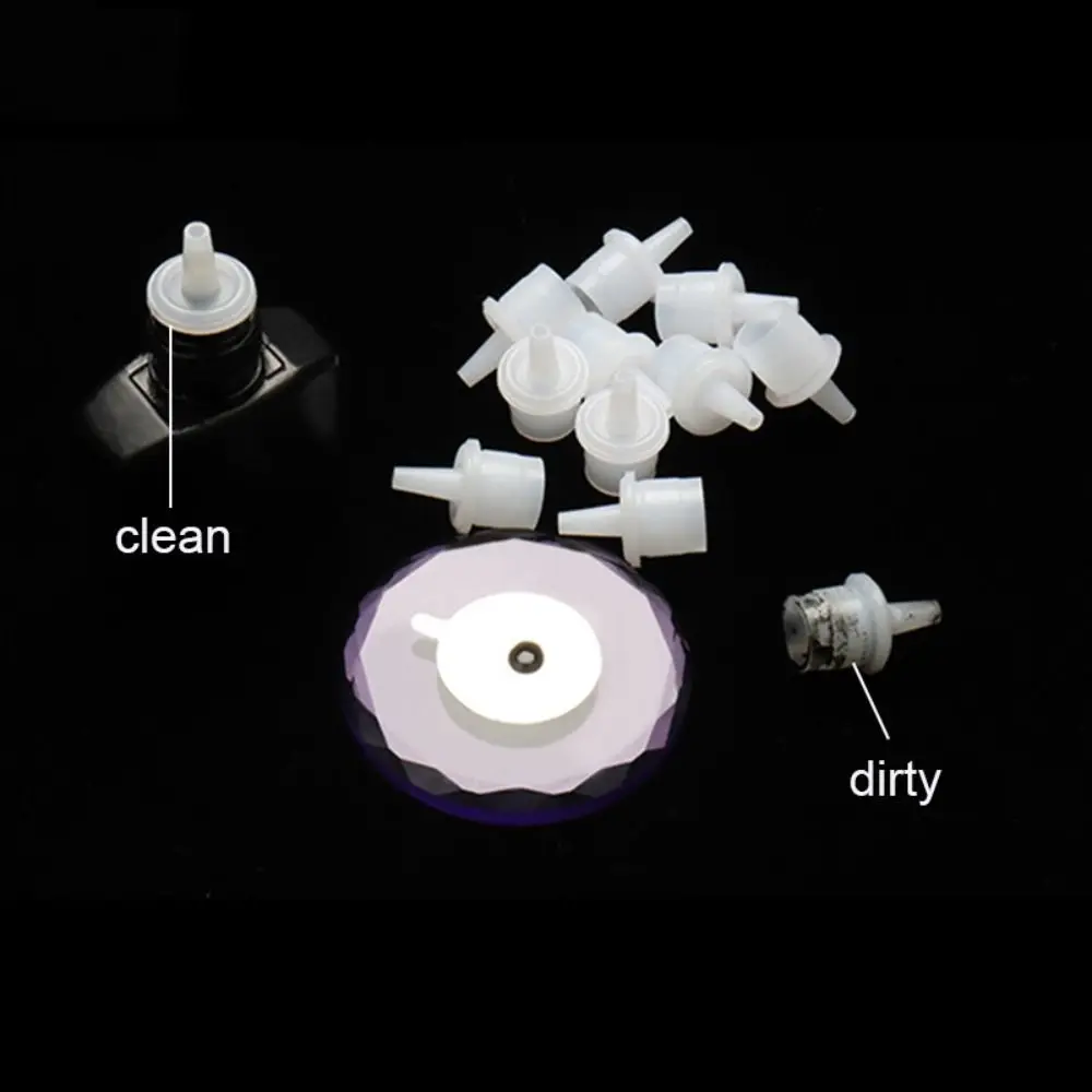 Eyelash Glue Bottle Nozzle Caps, Cap Plug Boca Dicas, Cola Substituição Garrafa, Cola Acessórios