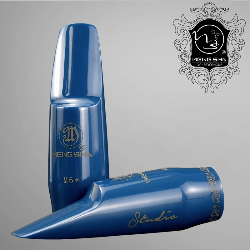 MENGSHA M6* Eb  alto Saxophone mouthpiece  Dream blue series  Jazz style