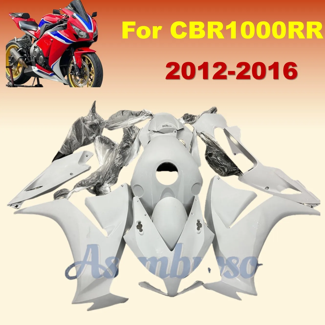 Free Custom Motorcycle Fairing Kit for CBR1000R 2012 2013 2014 2015 2016 CBR 1000RR 12-16 ABS Plastic Bodywork Set