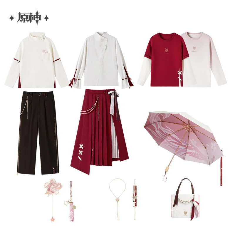 Sunsyea Genshin Impact Official Merch miHoYo Original Authentic Yae Miko Theme Series Clothes