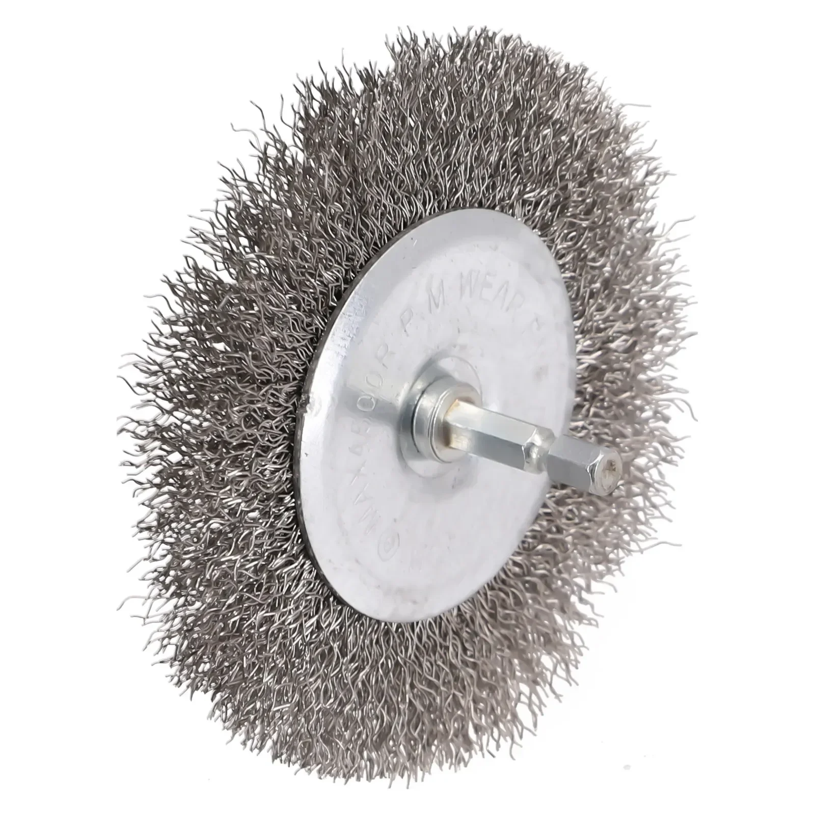 High Performance Wire Wheel Brush Attachment for Drill  4inch 100mm  Carbon Steel Wire  Ensures Efficient Cleaning