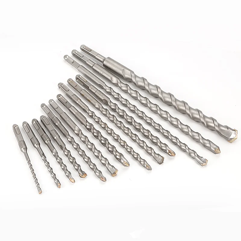 160 200 350mm tungsten steel alloy concrete drill bit with SDS PLUS round and square handle 5-25 30mm for penetrating the wall