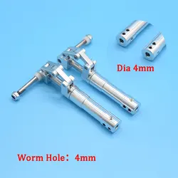 1 Pair 4mm Spring Back Damping Kneeling Landing Gear Height 70mm to 160mm For 3-4kg RC Model Aircraft JET EDF Plane Part