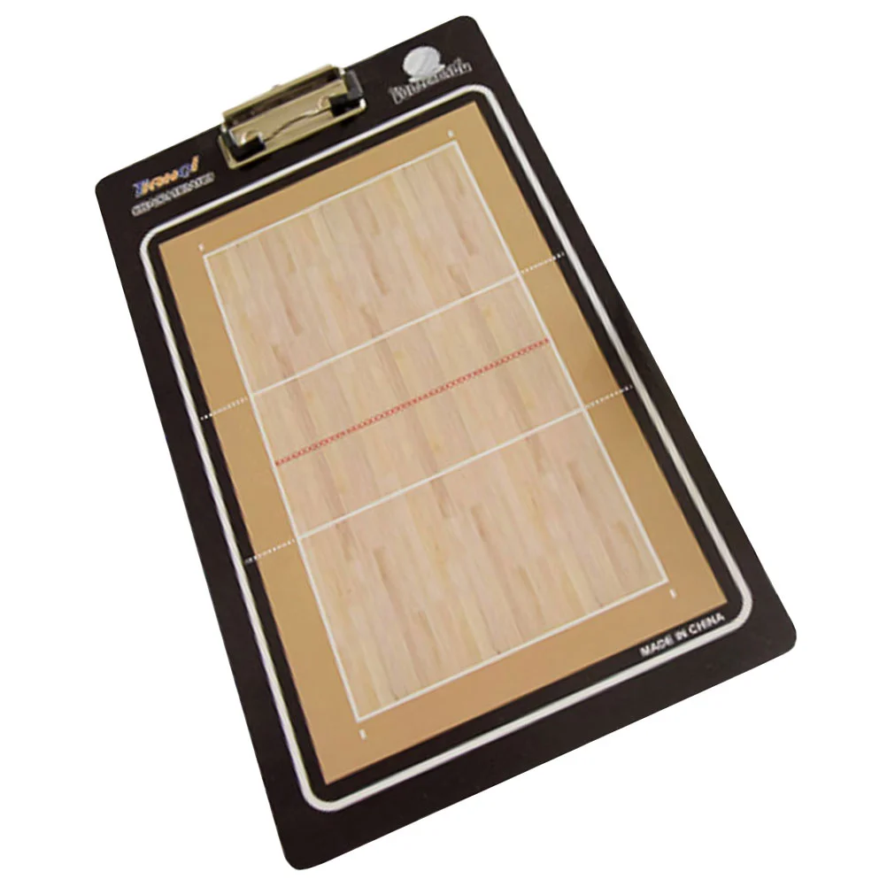 

Sports Volleyball Board White Magnetic Pvc Soccer Clipboard Match Supply