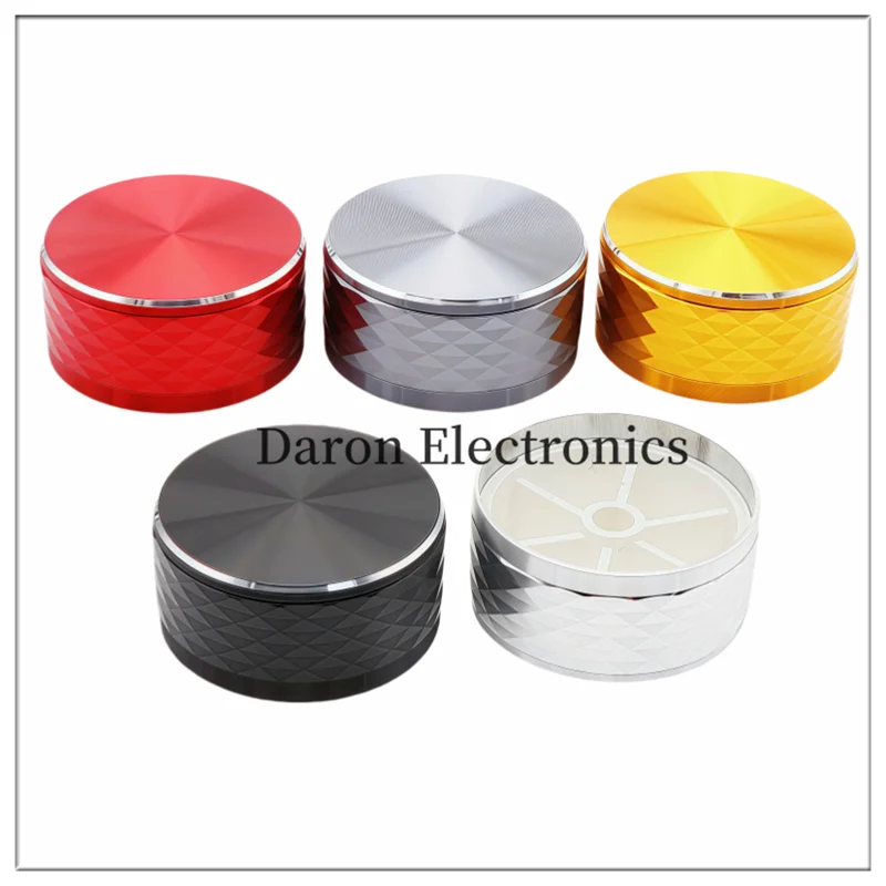 Color aluminum alloy knob 40*19 Potentiometer knob cap Audio equipment instrumentation rotary adjustment cap