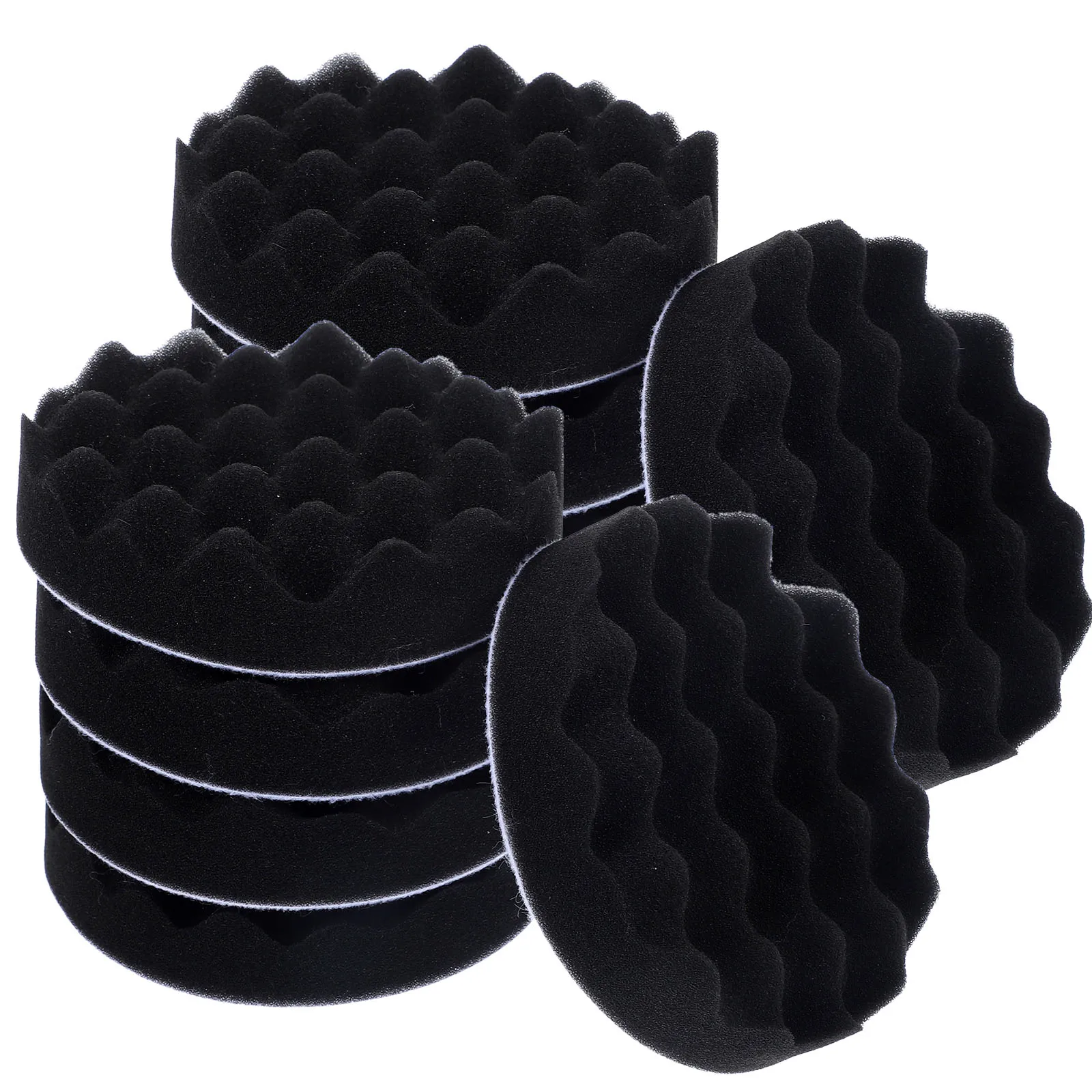 

10pcs Cleaning Tool Efficient Waxing For Car Kitchen Home Cleaning Kitchen Sponge Scrubber Scrub Sponge Durable Soft