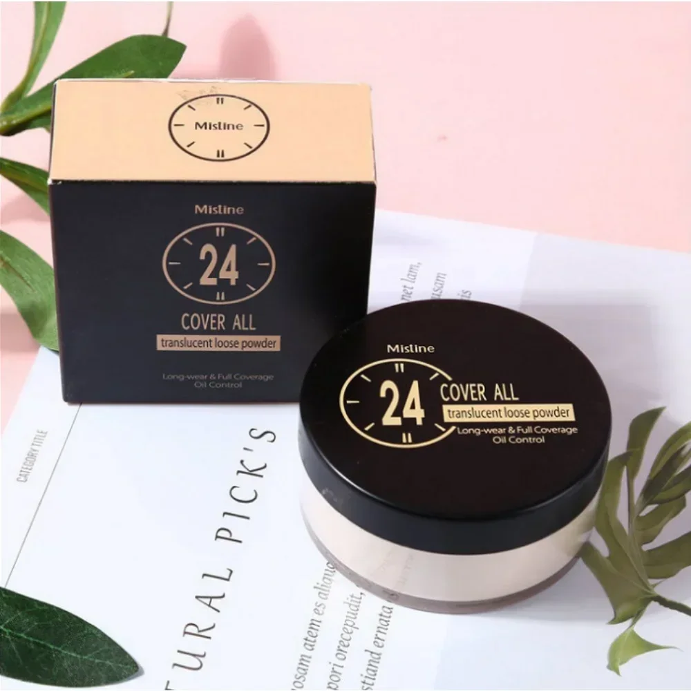 

Thailand Mistine 24-hour Loose Powder Long-lasting Oil Control Setting Powder Makeup Finishing Skin Foundation Makeup Cosmetics