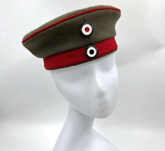 Reproduction of the Prussian hat from the German Empire in Germany