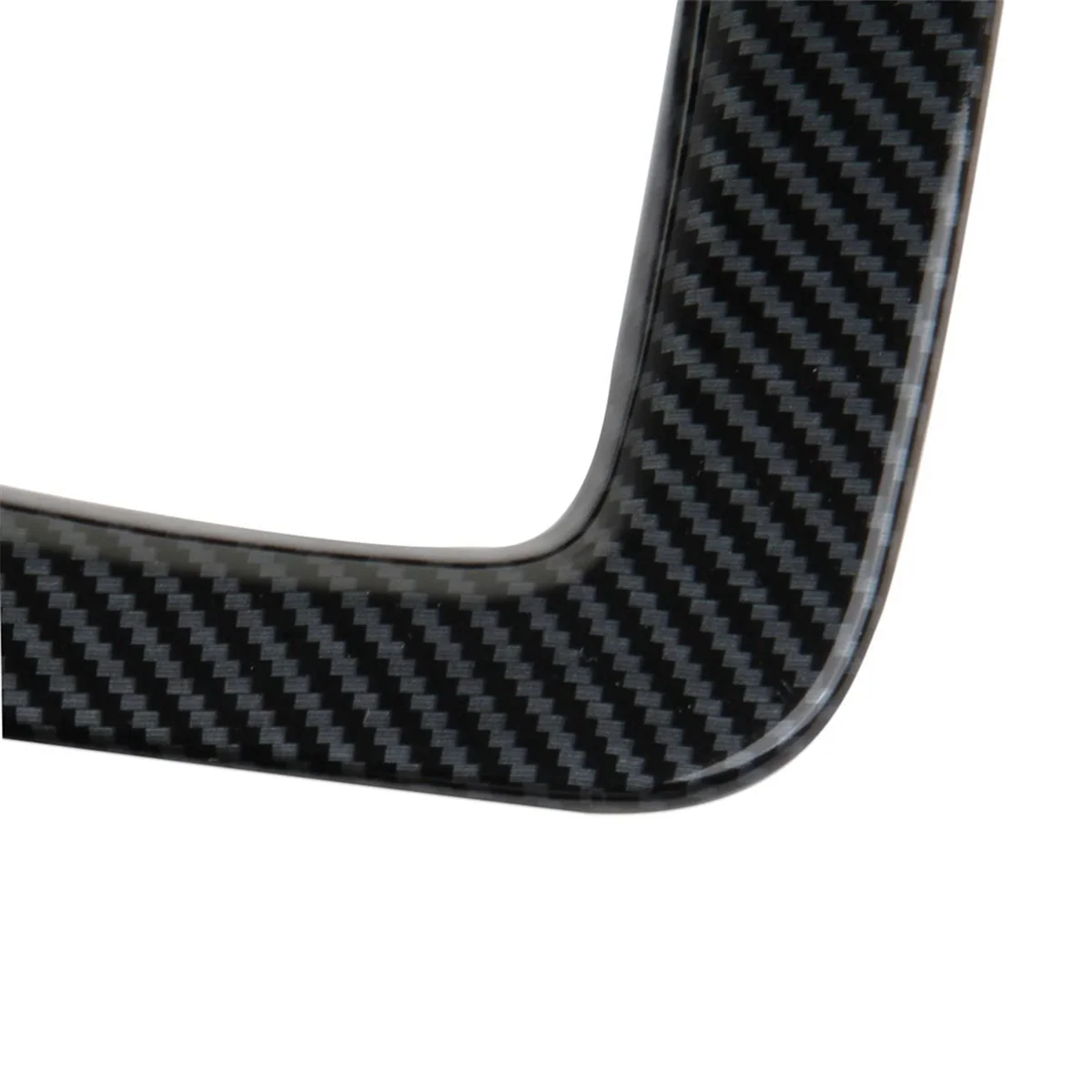 For Hyundai Palisade 2019-2024 Inner Rear Third Row Armrest Cup Holder Trim Cover Panel Accessories ABS Carbon Fiber image 6