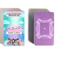 Friends Tarot Card Deck for Psychic Readings Travel Size Deck