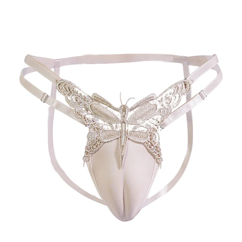 ملابس داخلية سيسي للرجال المثليين تحاكي سراويل داخلية منخفضة الارتفاع على شكل حرف T من الخلف ملابس داخلية بمقدمة الجمل ملابس داخلية متقاطعة وإخفاء ملابس داخلية Gaff #5