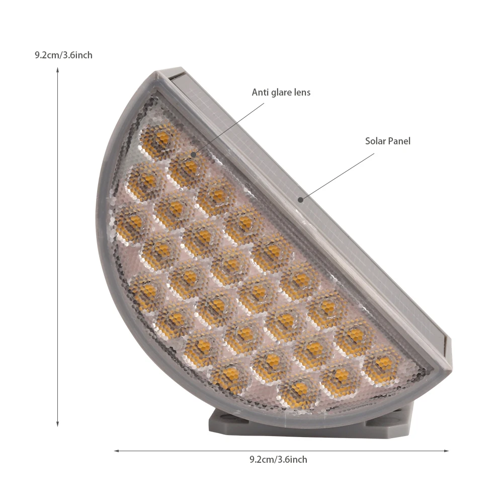 暖かい白色LEDソーラーパワー雰囲気,屋外照明,装飾ライト,庭,階段,デッキ,パス,パティオ