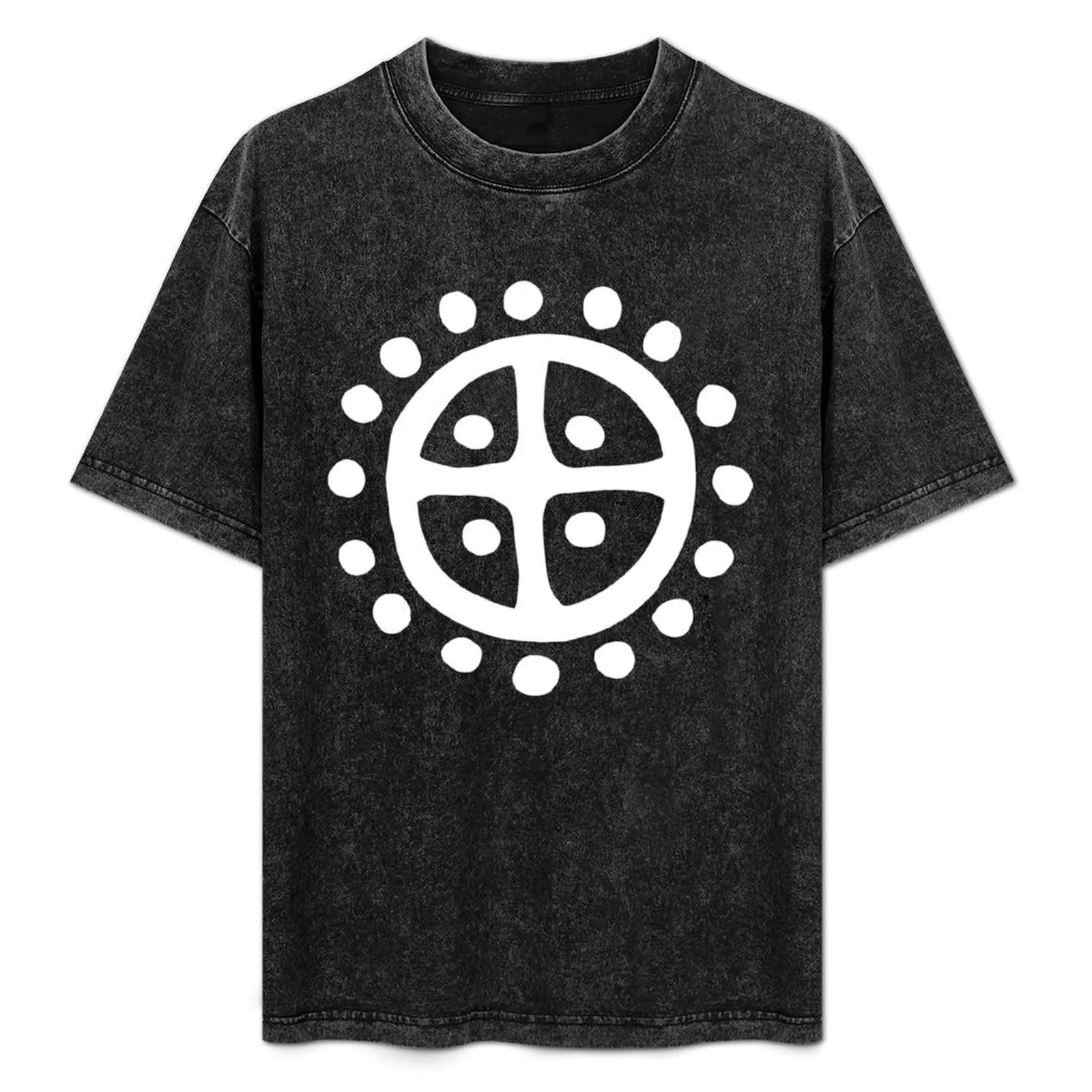 

Nordic Sun Wheel Symbol Prehistoric Pagan Solar cross witchcraft T-Shirt rapper graphic tees men t shirts
