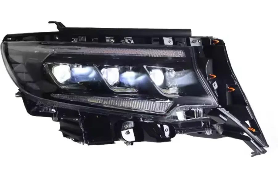 Head Lamp Lexus Design Assembly Modified Full Led Daytime Running Light Turn Signal Lens Suitable For Toyota Prado 2018