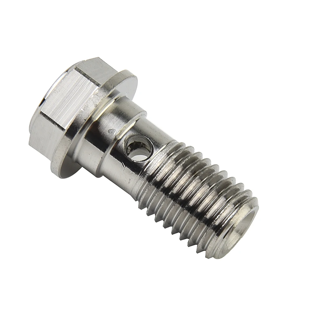 

M10 Banjo Bolt in For Stainless Steel Fits For Honda and For Kawasaki Motorcycles 27 3mm Length with 1 25 Pitch