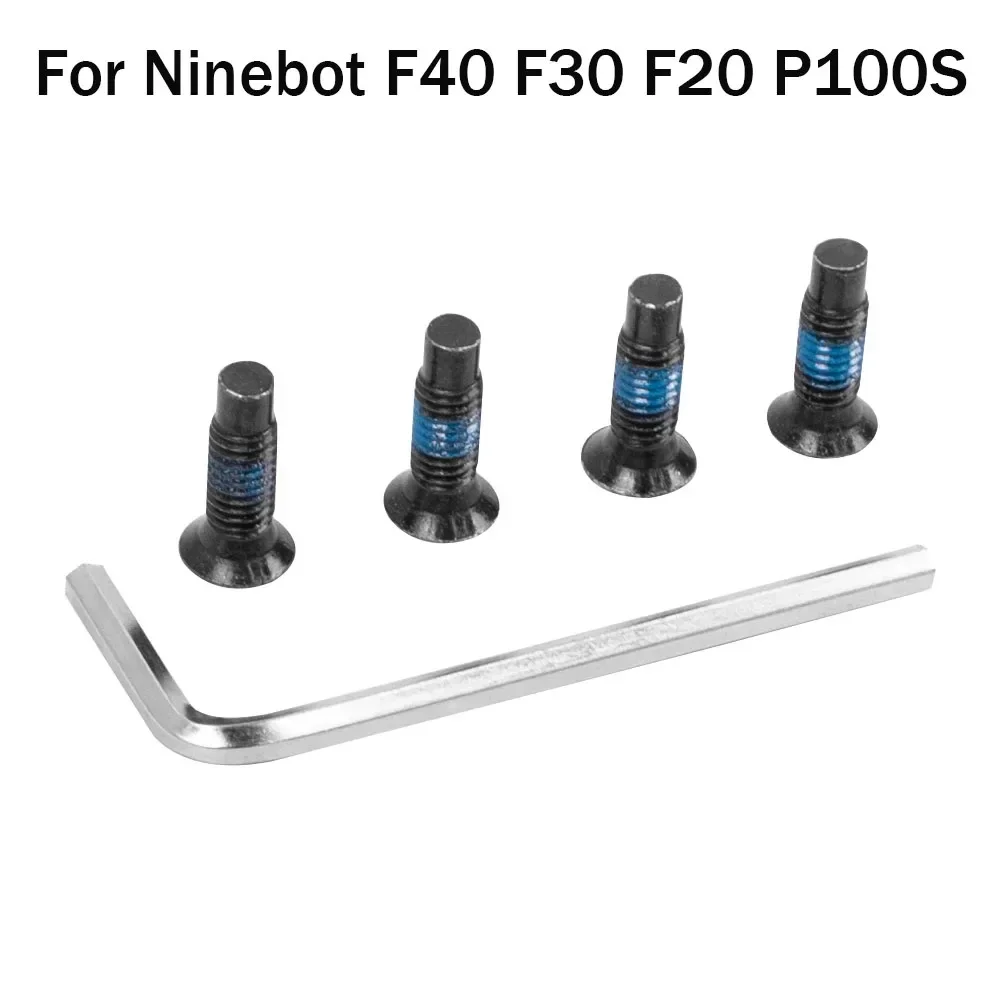 Original Screws Electric Scooter Front Fork Tube Pole Screws With Wrench For Ninebot MAX G2 G65 G30 G30D F40 F30 F20 P100S P65