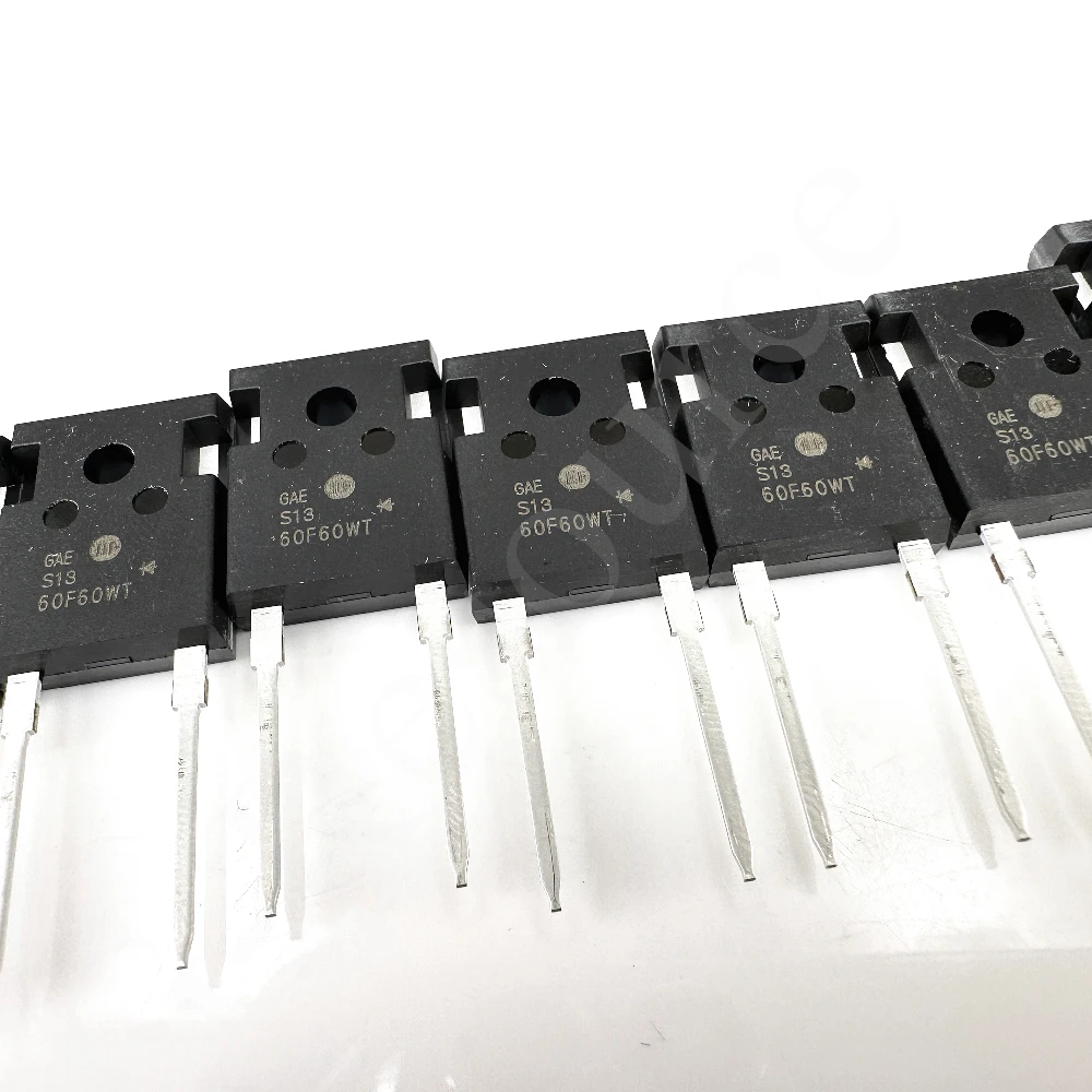 (10pcs) New original 60F60WT fast recovery diode 60A600V TO-247 pin 2