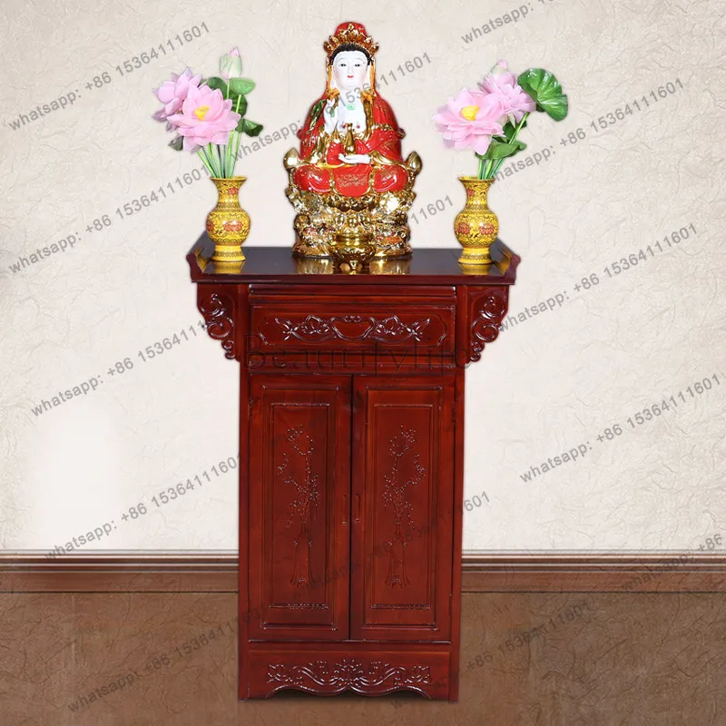 Landlord for Taiwan Buddhist niche economical table household with door
