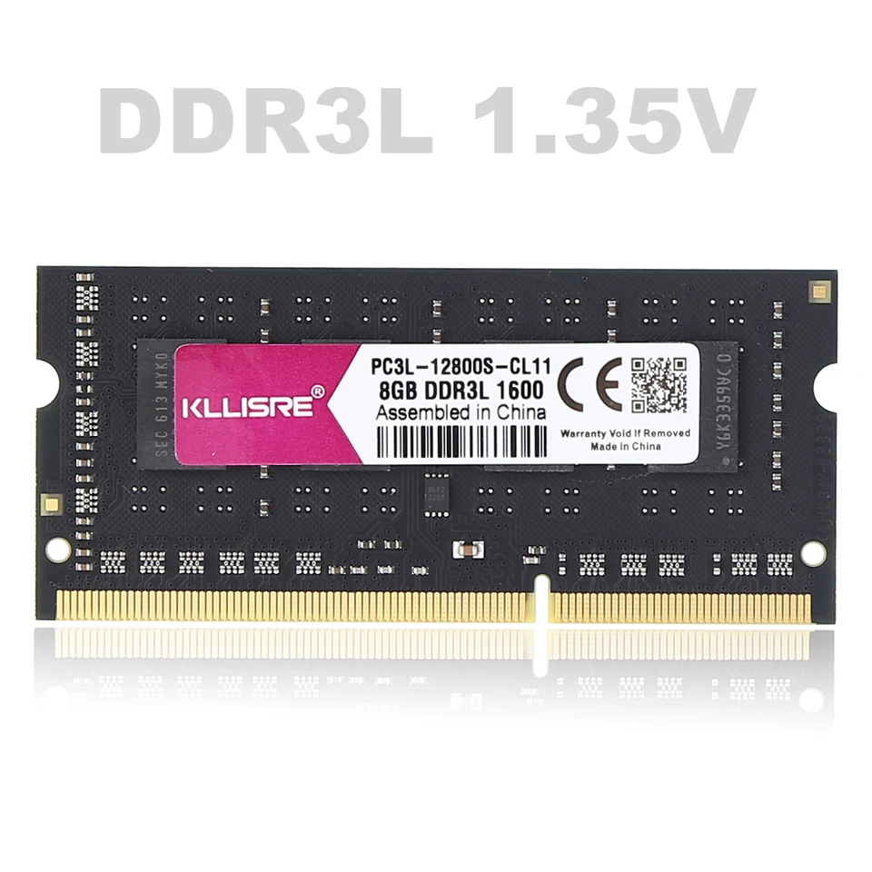 Kllisre DDR3L DDR3 Sodimm 8GB 1600MHz Laptop Ram Memory - AliExpress 7
