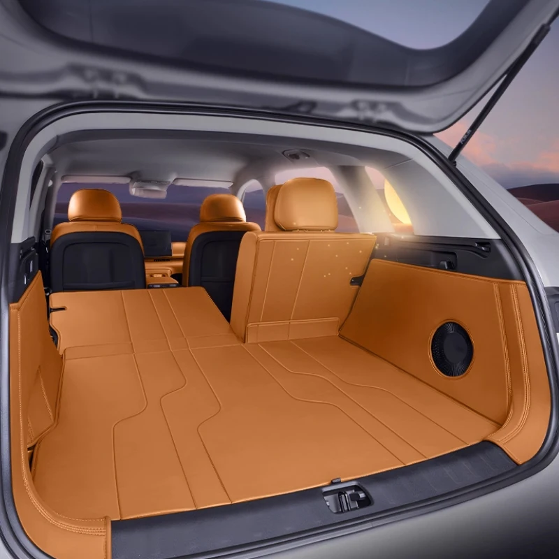 

For MAZDA EZ-6 6e 2024 2025 Fully Enclosed Trunk Cushion PU Automotive Interior Decoration Accessories Supplies