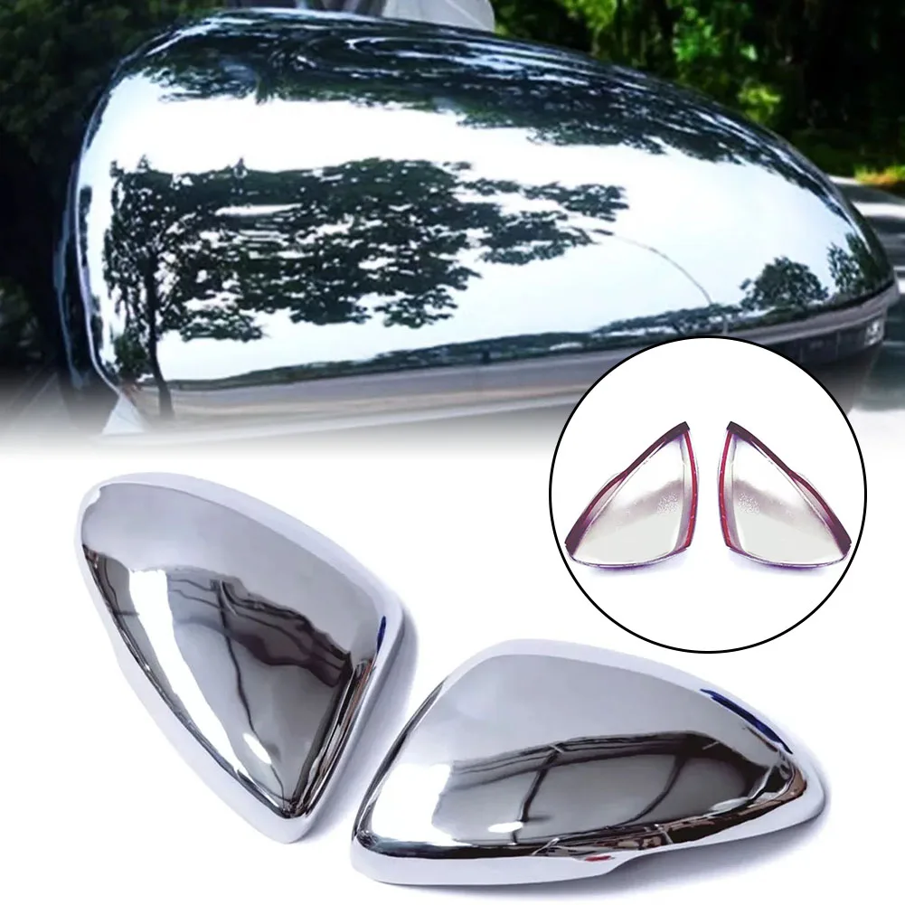 Transform Your For Vauxhall For ASTRA K 2015+ with Premium Chrome Mirror Covers Two Pieces Made from Long Lasting ABS