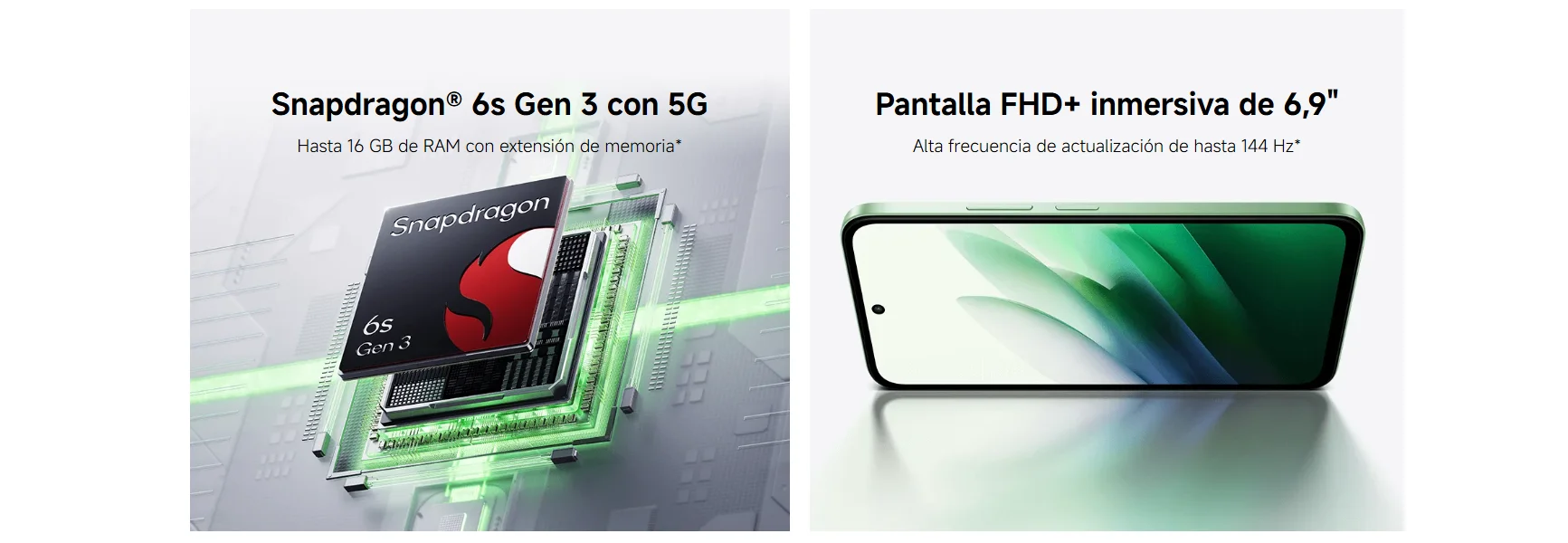 Teléfono Móvil Xiaomi Redmi 15 5G, 4 GB + 128 GB, Batería masiva de 7000 mAh (típ.), Pantalla FHD+ inmersiva de 6,9″ 144 Hz, Potente Snapdragon® 6s Gen 3 con 5G, Sistema de cámara dual de 50 MP con IA, IP64, Xiaomi HyperOS 2 6