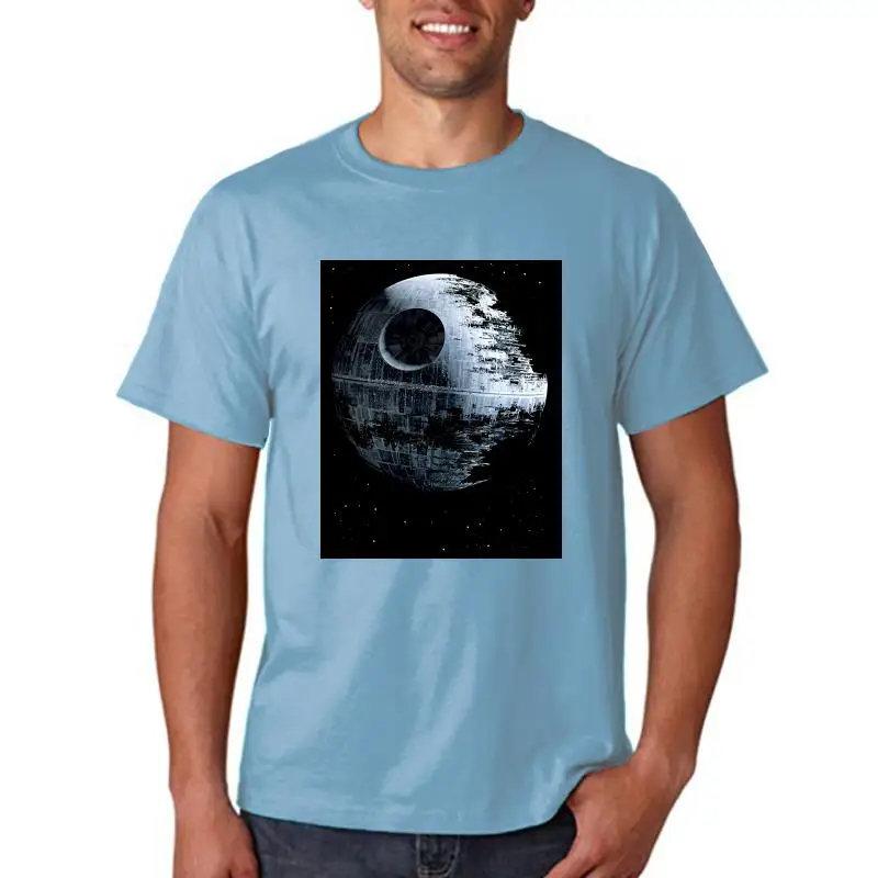 Return of Jedi Death Star Undone Graphic T-Shirt Sleeve T Shirt Summer Tee Tops Clothing Summer Short Sleeves Casual