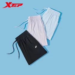 Xtep Trousers For Women 2024 Summer Sweat-Absorbing Pants Trendy Retro Fashion Quick-Drying Bottoms 876228630208