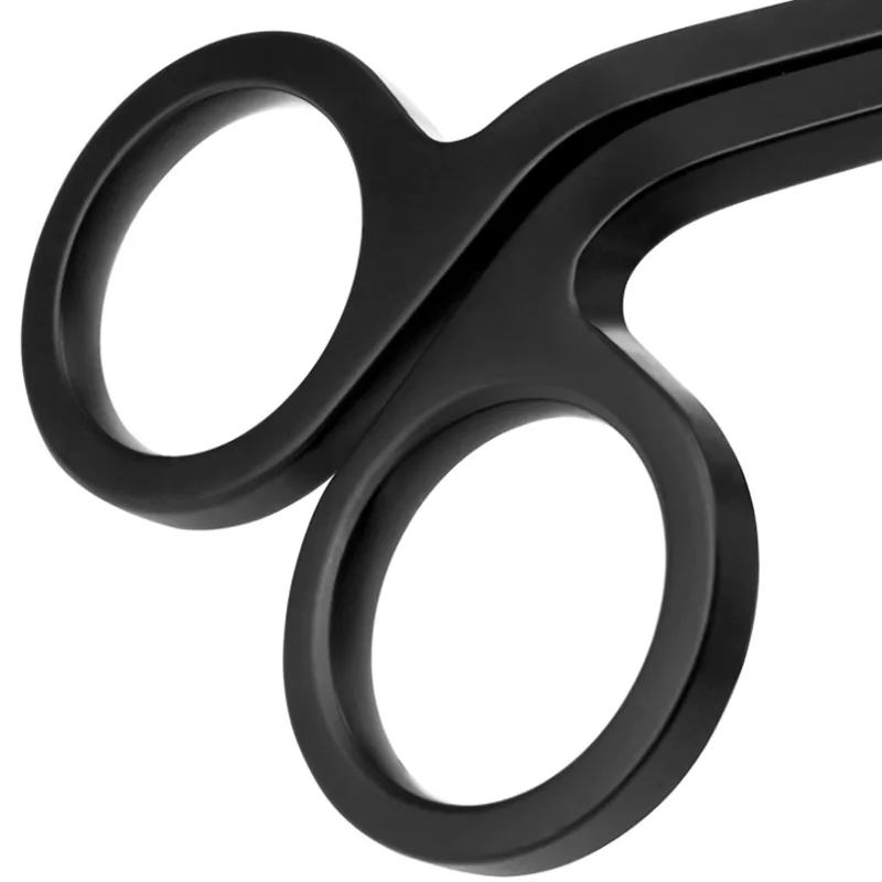 Black Stainless Steel Candle Wick Trimmer Scissors, 18*6cm Candle Cutter Home Decor