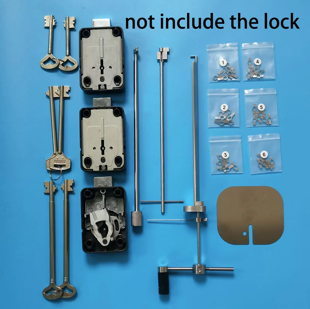 K821 Easy Operation Key Bitting Reader Professional Locksmith Tool Key Decoder for Lock Repair