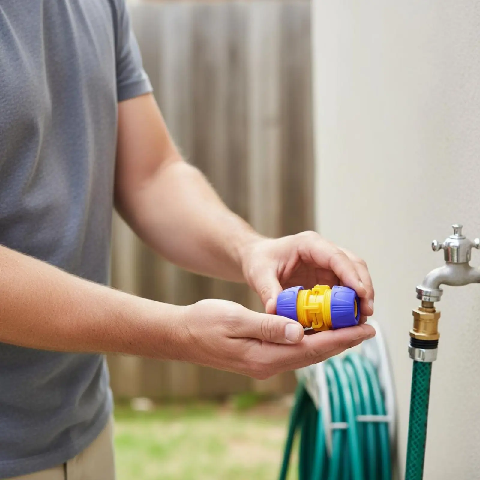 1 Inch Water Pipe Connector Watertight Fast Attach Hose Adapter Spray Adapter Long-Lasting Plumbing Hardware Versatile view 5