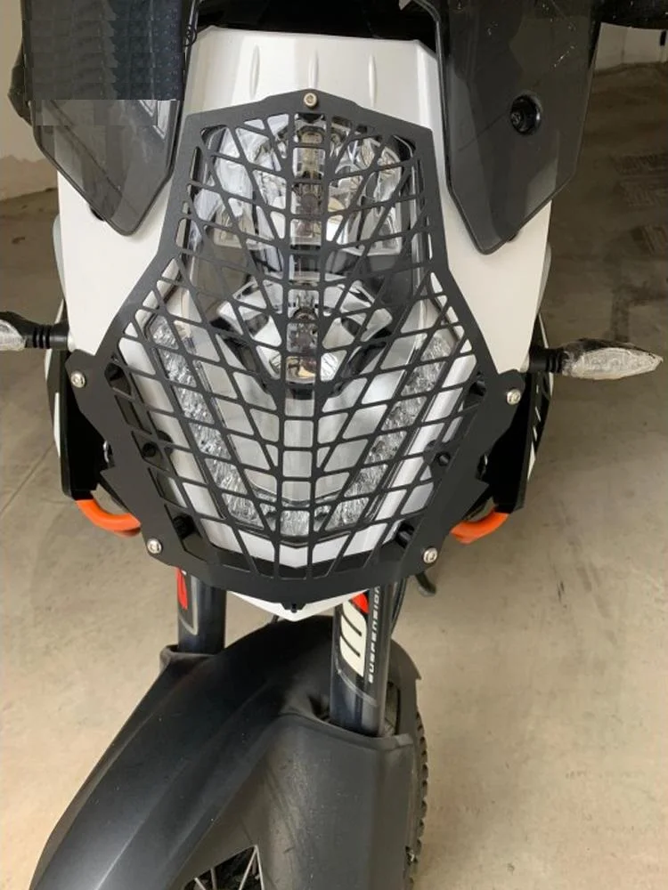 For KTM Adv 1050 1090 1190 1290 Super Adventure R L Motorcycle Front Headlight Head Light Guard Protector Cover Protection Grill